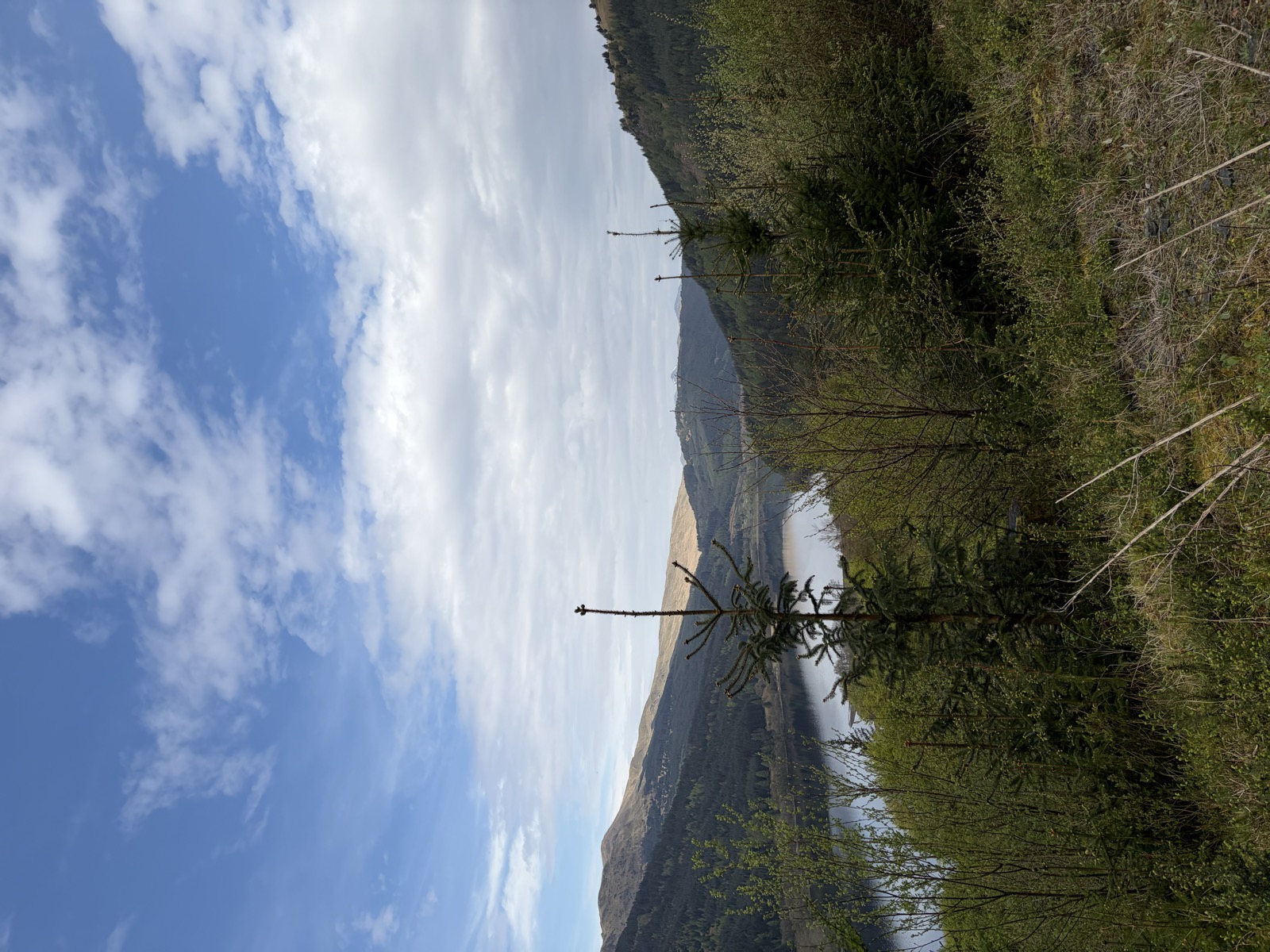 View of the valley