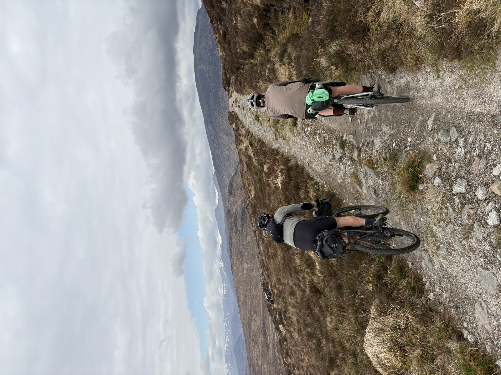 Scenic views along the ride to Corrour